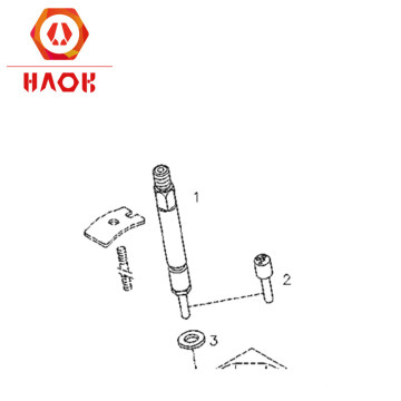 Deutz diesel engine spare parts  Nozzle 04234350